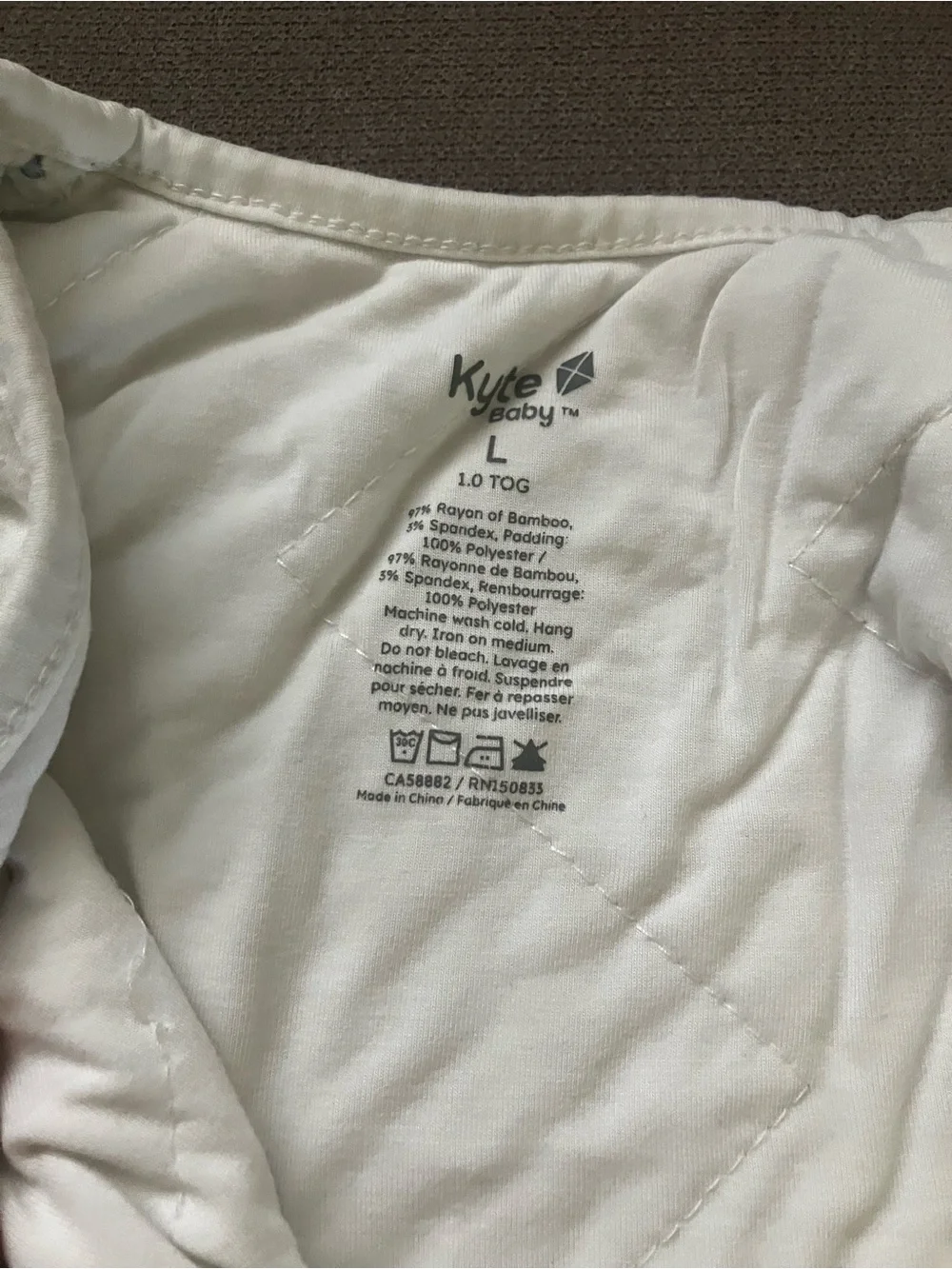 Large  Dinosaur Kyte Baby Sleep Sack, 1.0 Tog
